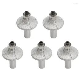 5 stuks 1/2 inch diamantfreeswiel half bullnose voor handprofiler marmer graniet