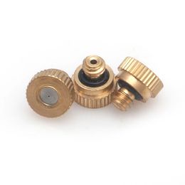 5 Stks 1-gedeelte Messing Messing Nozzles voor het koelsysteem 0,016 "(0,4 mm) 10/24-Y102