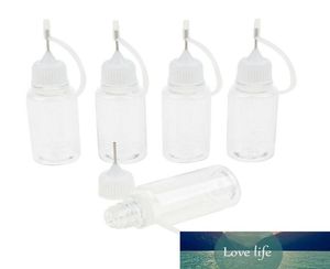 5 -stcs 10 ml plastic heldere naaldpunt lijm flessen lege druppelaar flessen precisietip applicator flessen voor lijm55518973