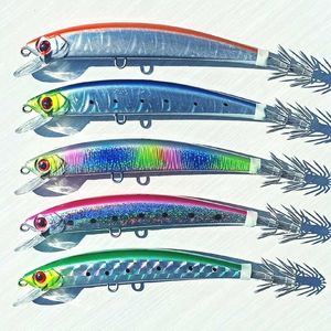 5 stks 14cm23g zinkende octopus jig inktvis jigs vissen lokt Harde lokken sterke haak 231225