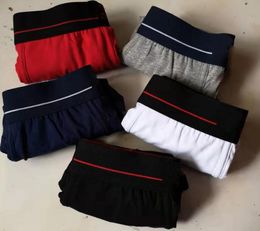 5 stks 1lot heren katoen ondergoed bokser slips shorts mannelijke sexy bokser heren penis cuecas bokser homme gratis verzending