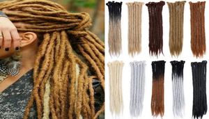 5 stcs 20 inch handgemaakte dreadlocks extensions reggae haak hiphop synthetische dreads haak vlechthaar voor mode WOM8123675