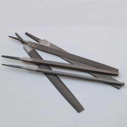 Fichiers en acier industriel de 5pcs 6 pouces Réglage plat / rond / demi-rond / triangle / carré pour le travail en acier du travail du bois de métal