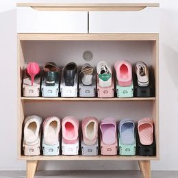 5 piezas de calzado ajustable organizador de zapatos zapatos calzado de calzado soporte de soporte de soporte de soporte para ahorro de armario soporte moderno