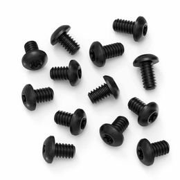 5 stks Amerikaans 5-40 titaniumlegering Ronde kop T10 Torx schroefmesgreep schroef vouwmes diy spindelschroef