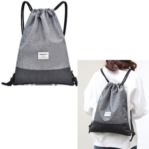 5 uds mochila estudiante Oxford dos Patchwork gran capacidad impermeable libro bolsa con cordón