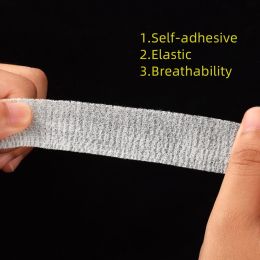 5 -stcs verband tattoo sport wrap tape zelfklevende elastische bandage permanente tattoo grip elastische band make -up accessoires