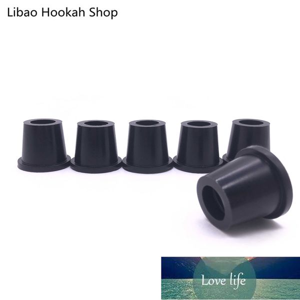 5 pièces noir narguilé bol oeillet joint en caoutchouc de Silicone pour fumer du tabac Chicha narguilé Shisha Sheesha accessoires de conduite d'eau