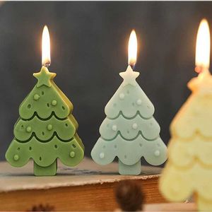 5 -stk kaarsen Kerstmis kaarsen Decoratie Ornamenten Kerstboom Geurende kaarsen Decoratieve aromatische kaarsen voor nieuwjaarsdecoratie