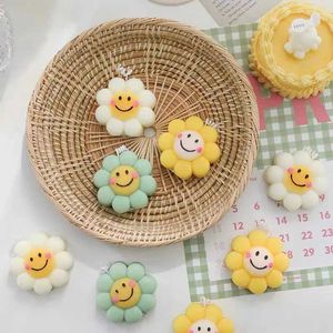 5pcs bougies mignonnes chouses de fleur de soleil gâteau art de bougie gâteau gâteau cupcake topper fourni