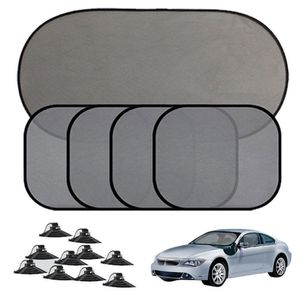 5PCS Car Window Sunshade Cover Block For Kids Car Side Rear Window Shade Cling Sunshades Sun Shade Cover Visor Shield Screen