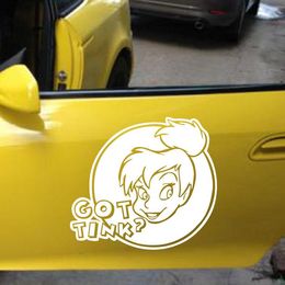 5 stks karakter cartoon body sticker waterdichte PVC verwijderbare creatieve diy auto verfraaiing decoratie