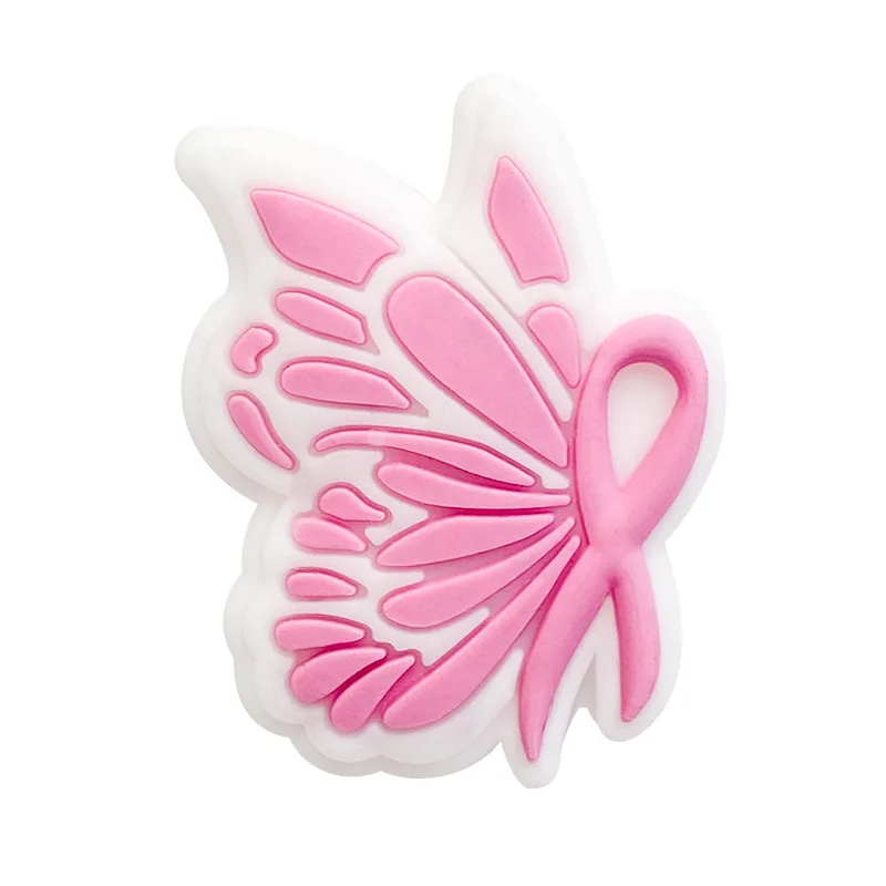5st Creative Butterfly Pärlor Baby Accessories Barnleksaker Toy Bead -artiklar Silikon Tänder Bisphenol Dental Care Mother Kids