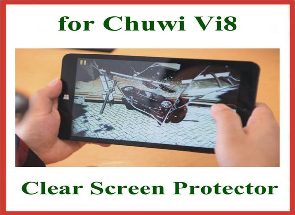 Protecteur d'écran en cristal de 5pcs pour chuwi vi8 tablette pc 8 pouces taille 2025x1163 mm Film de garde de protection 9555394