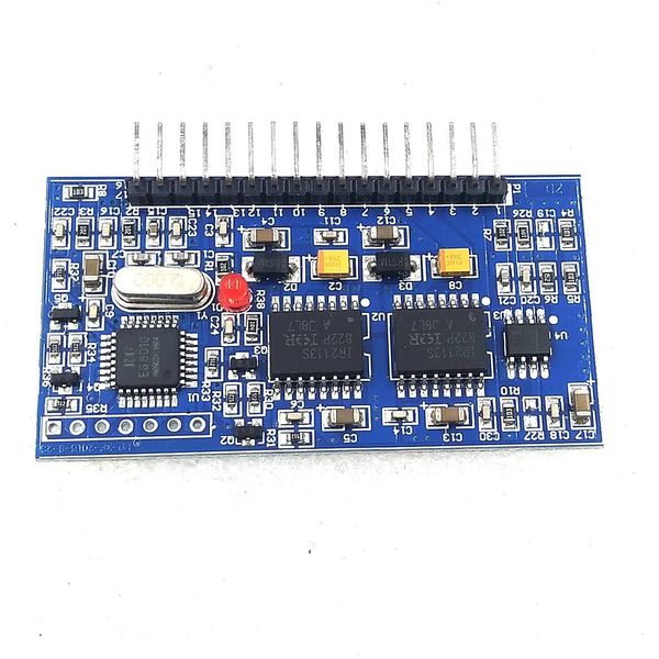 Envío gratuito 5 unids DC-AC Inversor de onda sinusoidal pura Placa de controlador SPWM EGS002 12 Mhz Oscilador de cristal EG8010 + Módulo de conducción IR2110