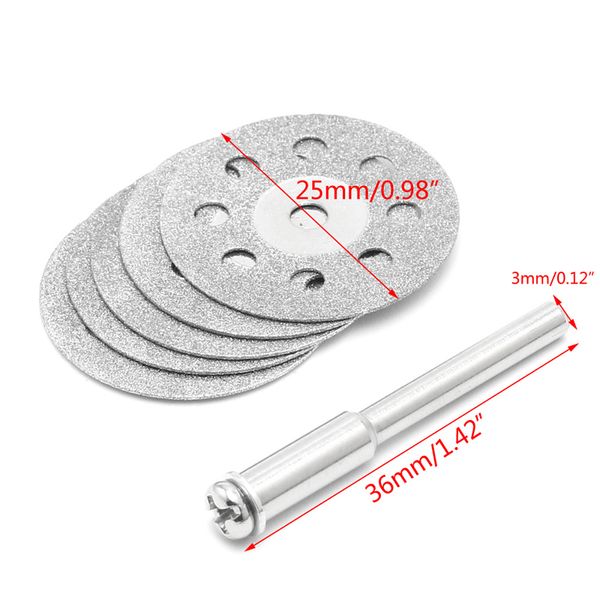 5pcs DIAMER DISC DISC DISC GRINDE WALL DROY CIRCULAR TOLL