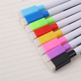 5pcs Effrayable marqueur de tableau blanc magnétique stylo manga marqueur de manga à craie Verre Céramique bureau