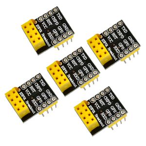 5 pièces ESP8266 ESP-01 ESP-01S modèle de l'adaptateur de planche à pain série vers le Module émetteur-récepteur WiFi sortie UART