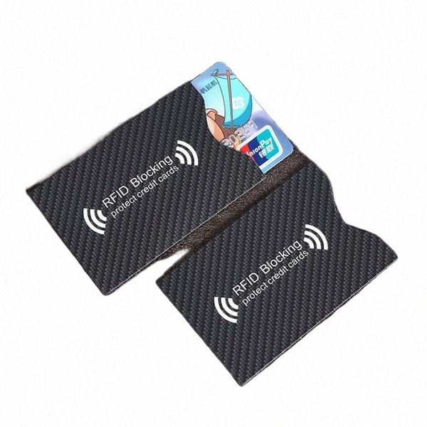 5pcs Fi Anti-vol pour RFID Protecteur de carte de crédit Blocage Titulaire de la carte Sleeve Skin Case Couvre Protecti Bank Card Case 05bI #