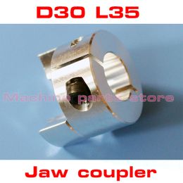 5 stcs Flexibele Jaw Spider Plum Coupler -askoppeling D30 L35 5/6/6.35/7/8/9/9/9.525/10/11/12/12/12.7/14/15/16mm