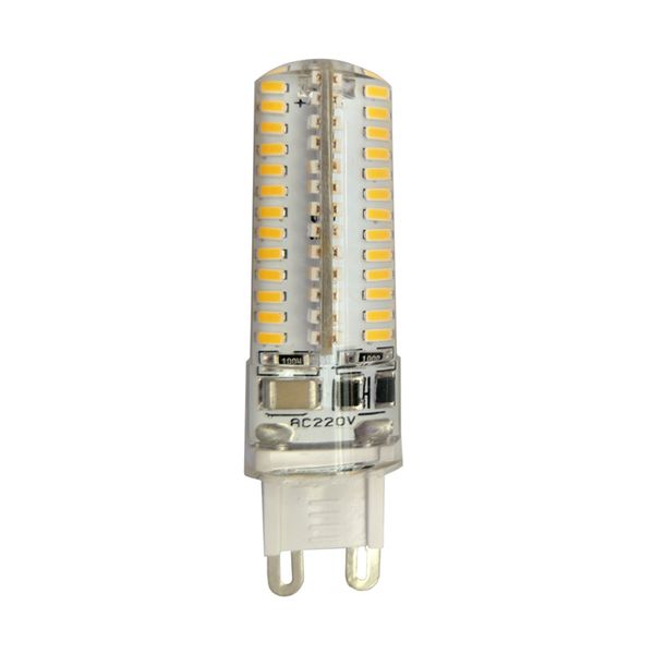 Mini ampoule LED G9, blanc chaud/naturel/froid, 104LED 3014smd, AC220V/AC110V, lustre, remplacement des lampes halogènes, 5 pièces