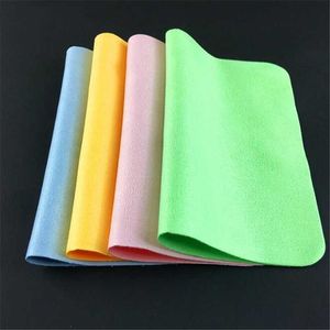 5 stks brillenreiniger 150 * 175 mm microfiber brilpoetsdoekje voor lens telefoonscherm schone doekjes