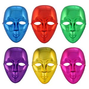 5 pièces accessoires d'halloween mascarade galvanoplastie masque complet Hip Hop adulte danse de rue carnaval Cosplay accessoires de bal approvisionnement