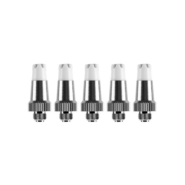 Lookah – bobine de Quartz hippocampe, 5 pièces, noyaux en céramique, Double Tube, bobine Durable V1 V2 V3 V4 I II III I pour compte-gouttes de cire