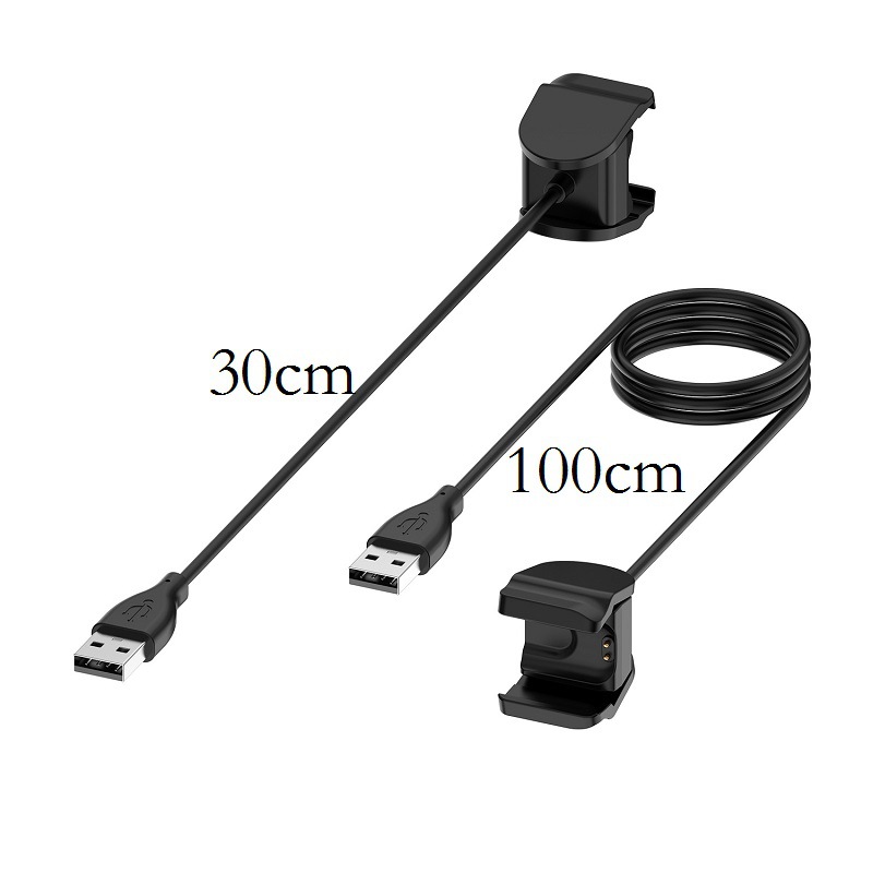 5pcs/lot 1 m USB fast Charging Cable For Xiaomi Mi Band 7 6 5 smart bracelet Cable Dock Charger Adapter Station Portable