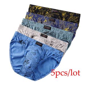 5pcs / lot 7xl Cotton Men Briefs Men's Underwear Male Male Briefs Sous pour hommes Patties Mens Pant Men Shorts confortables T220816