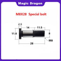 5pcs / lot CNC T16.5 5 mm TU22 8 mm V / U Roulements de poulie Groove T22 U22 8 * 22,5 * 14,5 * 13,5 mm V rouleau à rouleaux Roove Roard T-U-22