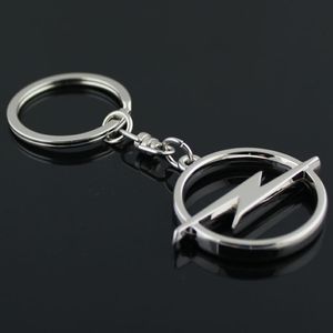 5pcs lot mode métal 3D logo logo keychain key chaîne keyring key ring chaveiro llavero for opel auto pendant car accessoires en gros 220h