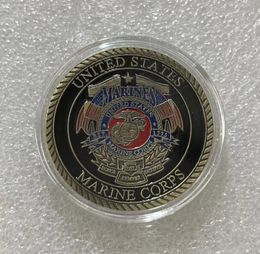 5pcs/lot cadeaus USA Semper Fidells geven de Dogs of War Copper Challenge Coin Value vrij. CX