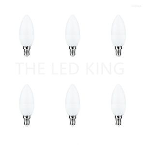 5 pièces/lot ampoule Led E14 E27 lampe intérieur chaud blanc froid 7W AC220V 230V bougie décor à la maison lustre