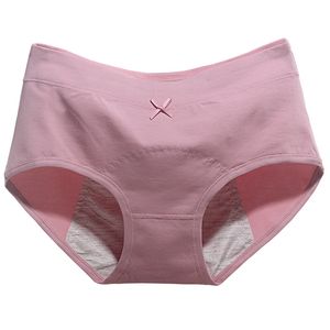5pcs/lot lingerie Women leak proof underwear Breathable cotton Sexy menstrual panties leakproof for menstruation period Briefs Y200425