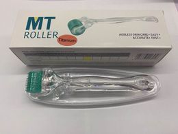 5 unids/lote MT 192 aleación de titanio micro aguja derma roller, cuerpo dermaroller microneedle roller para la belleza de la piel envío gratuito