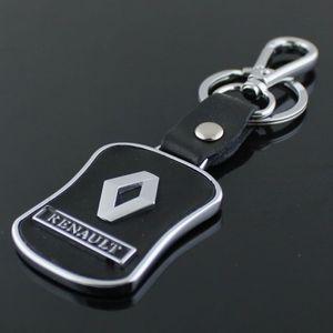 5pcs / lot Nouveau logo de voiture Renault porte-clés Porte-clés en métal 3D bibelot promotionnel accessoires de voiture keyrings277k