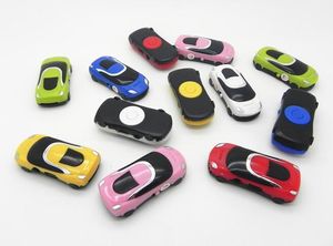 Lecteur MP3 Portable avec fente pour carte TF, produits électroniques, Mini modèle de voiture de Sport, musique MP3 (MP3 uniquement), peut être utilisé comme USB, 5 pièces/lot