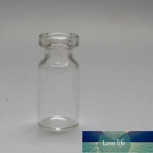 5 uds botella pequeña encantadora pequeña clara vacía mensaje de cristal de los deseos Vial con tapón de corcho 2ml mini contenedores
