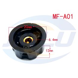 5 stks MF-A01/MFA-02/MF-A03/MF-A04/MF-A05 Potentiometer Knop Bakeliet Potentiometer Potentiometer Knob Cap Diameter Boring: 6 mm: