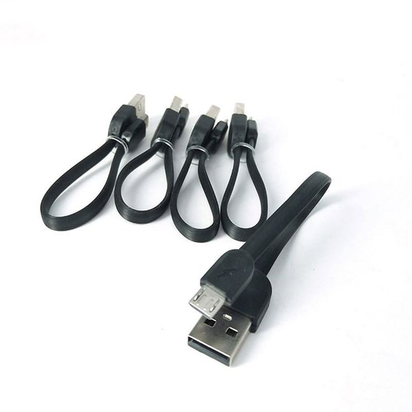 Cable de cargador micro USB de 5 piezas para caja de pluma vaporizadora de 510 hilos Mod Evod Cargador USB para baterías de precalentamiento Carros de aceite Pluma de puerto micro Cargadores de tanque de vidrio