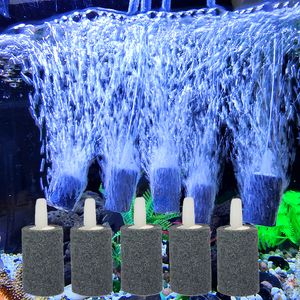 5 -stks mini aquarium vissen tank luchtsteen zuurstof beluigende luchtbbelvijverpomp hydropische zuurstofvisaccessoires