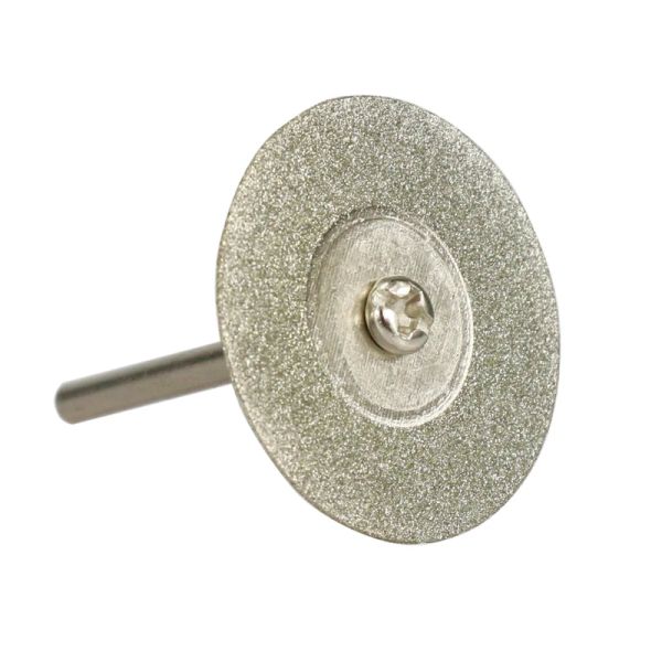 5pcs Mini Diamond Saw Blade Diamond Cutting con mandril para Dremel Accessors Diamond Disco