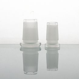 5 STKS / Mini Glazen Converter, 14mm Vrouw naar 18mm Man, dikke Glazen Buis Waterleidingen Glazen Bong Adapter Fit Booreilanden Voor Roken Adapters, Roken Accessoires