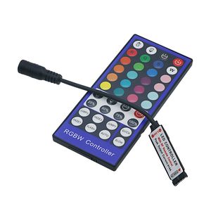 5 -stcs mini RF LED -controller voor RGBW LED -striplicht voor 12V tape draadloze afstandsbediening SMD 2835 5050 RGB LED -strips Controllers