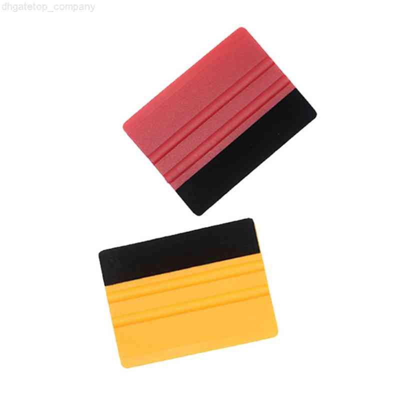 5Pcs Multifunctional Plastic Scraper Squeegee Water Remover Tool for Front Wndshield Truck Car Wrapping Tools