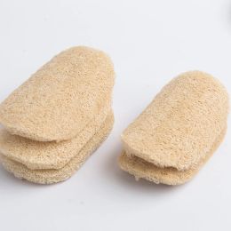 5 -stks natuurlijke luffa spons loofah afwasdoek scrub pad schotel pot gemakkelijk te reinigen antibacteriële keuken reinigingsborstels kussen