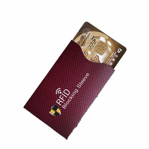 5pcs Nouveau anti-vol RFID Card Card Protecteur Banque Carte Banque Blocking Sleot Protect Case Couverture de cas 20L1 #