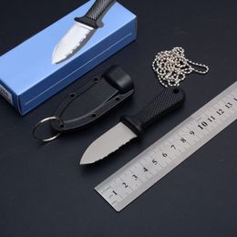 5pcs nuevo Super Edge Knife 42SS incluye cuchillos rectos de supervivencia pequeños al aire libre resistentes con paquete de caja minorista