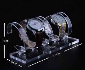 5 stks Nieuwe Polshorloge Display Standhouder Rack helder acryl sieraden armband Tafelblad show stand horloge winkel display rekwisieten6854117
